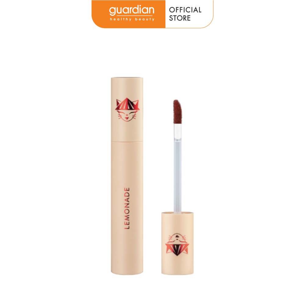 Son Kem Lemonade Supermeow Lipcream 02 Rubbing Đỏ Đất 5Gr