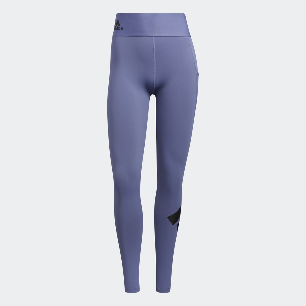 adidas Tập luyện Quần Bó Dáng Dài Logo Techfit Nữ Màu tím GR8048