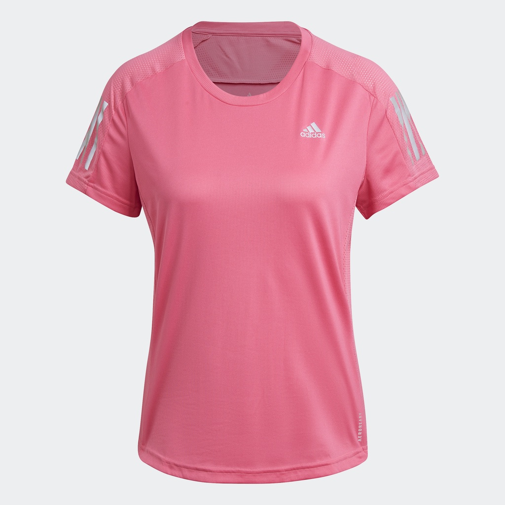 adidas Chạy Áo thun Own the Run Nữ Hồng H30045