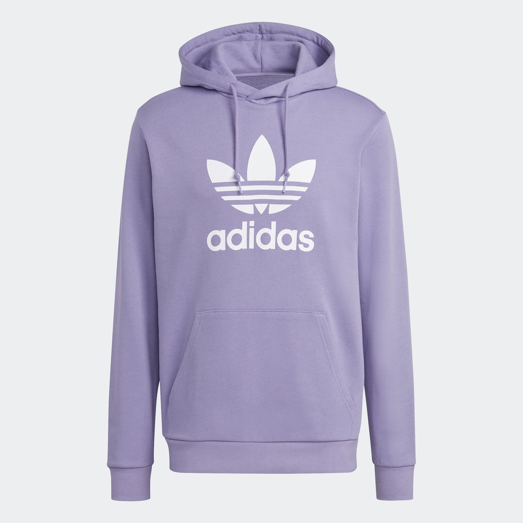 adidas Phong cách sống Áo Hoodie Ba Lá Classics Adicolor Nam Màu tím IA4881