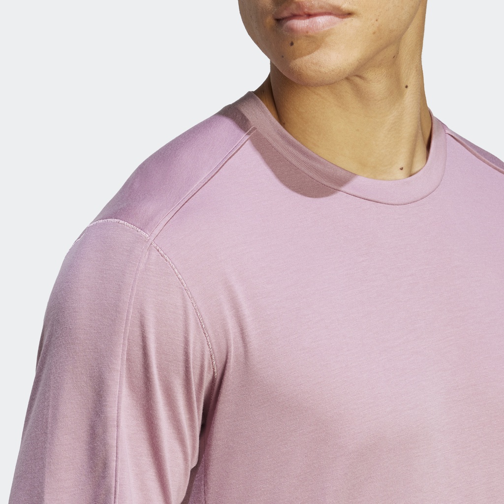 Adidas Tập luyện Áo Thun Tập Luyện Yoga Nam Hồng IP2363