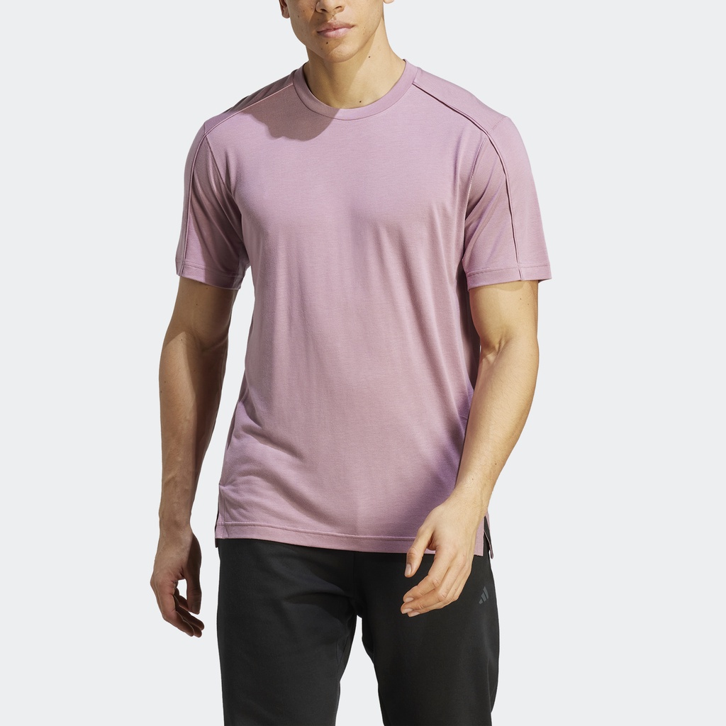 Adidas Tập luyện Áo Thun Tập Luyện Yoga Nam Hồng IP2363