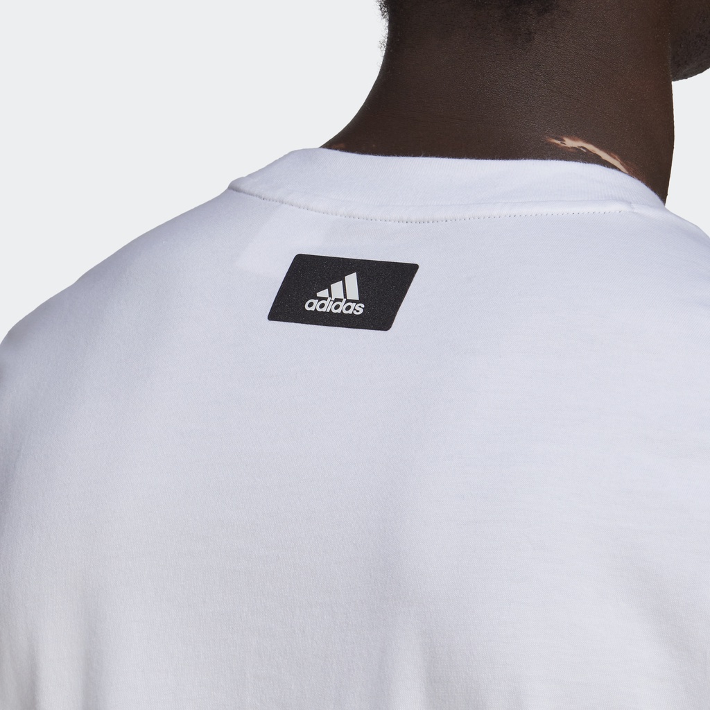 Adidas Phong cách sống Áo Thun Logo Future Icons Nam trắng HC3476