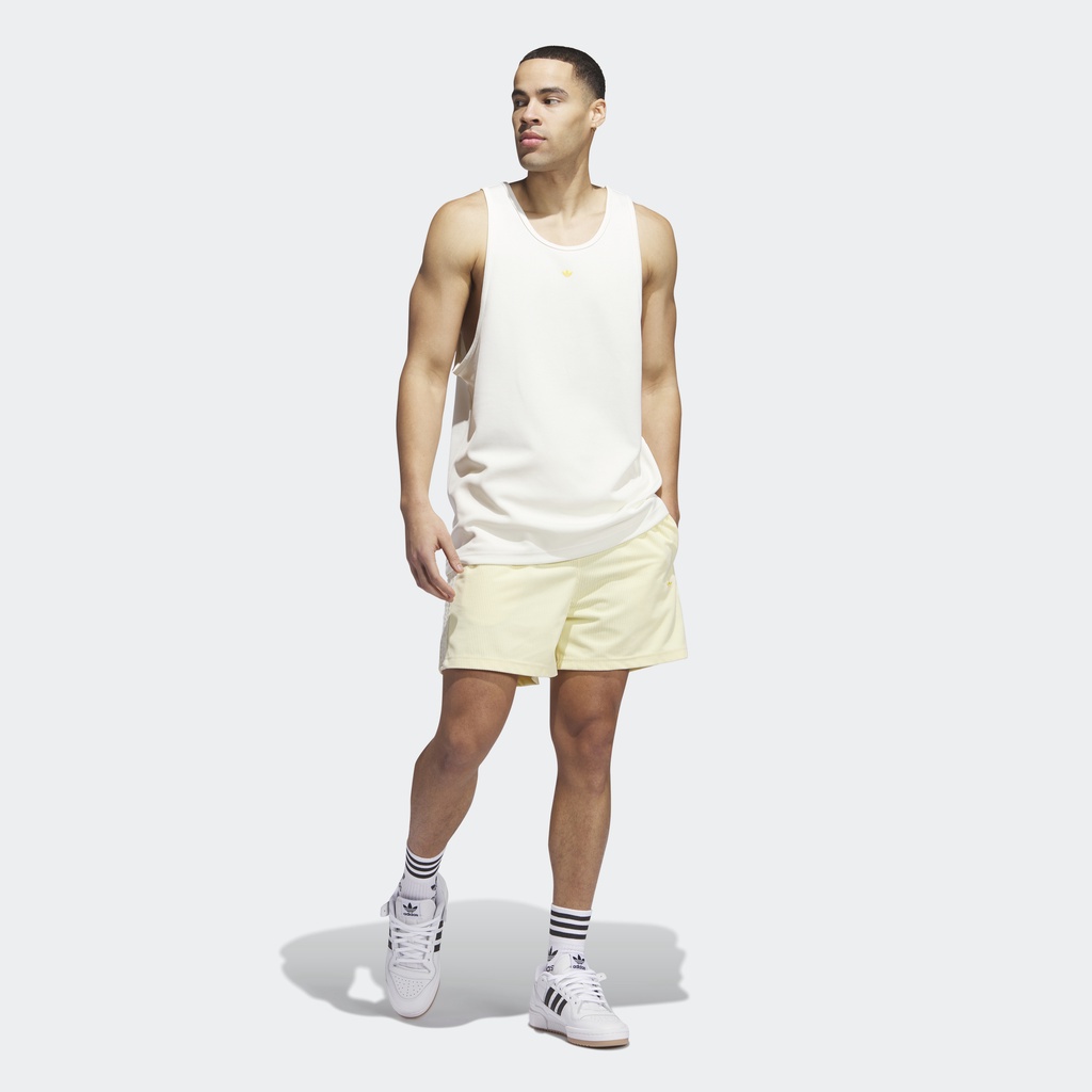 Adidas Bóng rổ Quần Short Bóng Rổ Dây Rút Nam Màu vàng IK8561