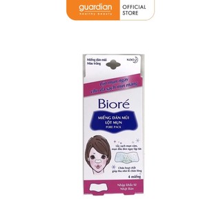 Hộp 4 Miếng Dán Mũi Lột Mụn Biore