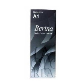 Thuốc Nhuộm Tóc Berina Hair Color Cream A1 Black 40g