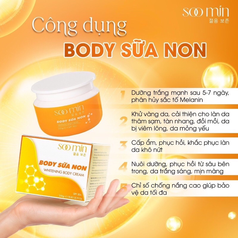 BODY SỮA NON SOO MIN
