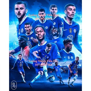 Poster Chelsea Dán Tường Cực Đẹp, Poster Bóng Đá Chelsea, Có Sẵn Keo Dán - Mới Nhất