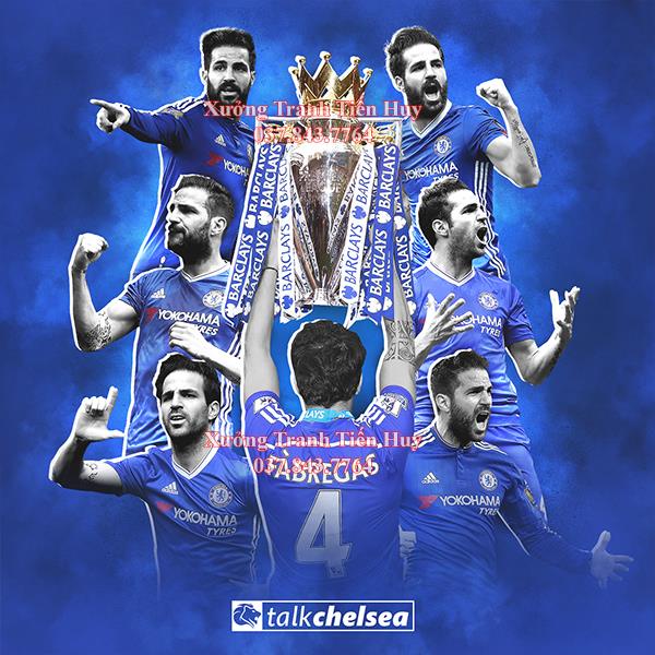 Poster Chelsea Dán Tường Cực Đẹp, Poster Bóng Đá Chelsea, Có Sẵn Keo Dán - Mới Nhất