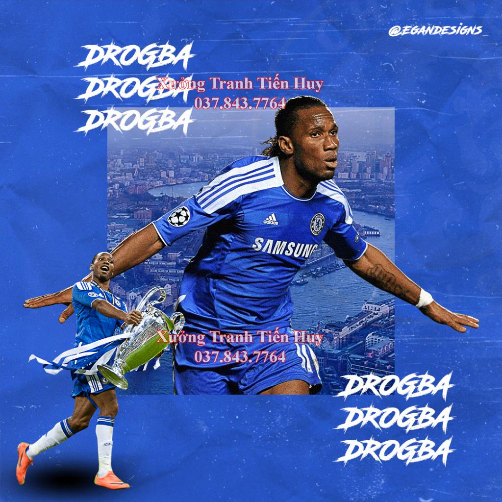 Poster Chelsea Dán Tường Cực Đẹp, Poster Bóng Đá Chelsea, Có Sẵn Keo Dán - Mới Nhất