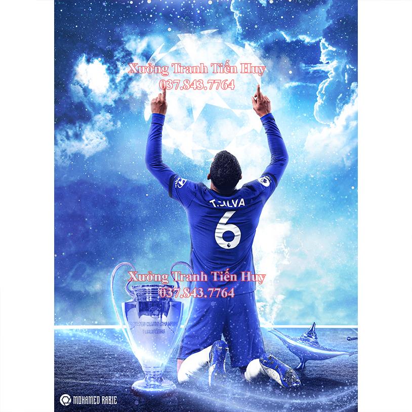 Poster Chelsea Dán Tường Cực Đẹp, Poster Bóng Đá Chelsea, Có Sẵn Keo Dán - Mới Nhất
