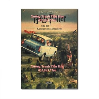 Poster Dán Tường Poster hình xe hơi trong phim Harry Potter 20x30cm