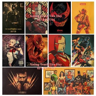 Poster Dán Tường Giấy Dán Tường Kỷ Niệm 10 Năm Hình Iron Man Trong Avengers