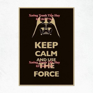 Poster Phim Star Wars Darth Vader R2-D2