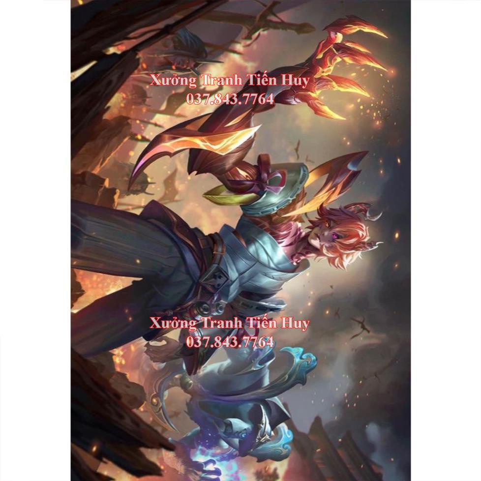 Poster In Hình Tướng Trong Game Liên Quân Mobile Dán Tường Trang Trí MS: 110