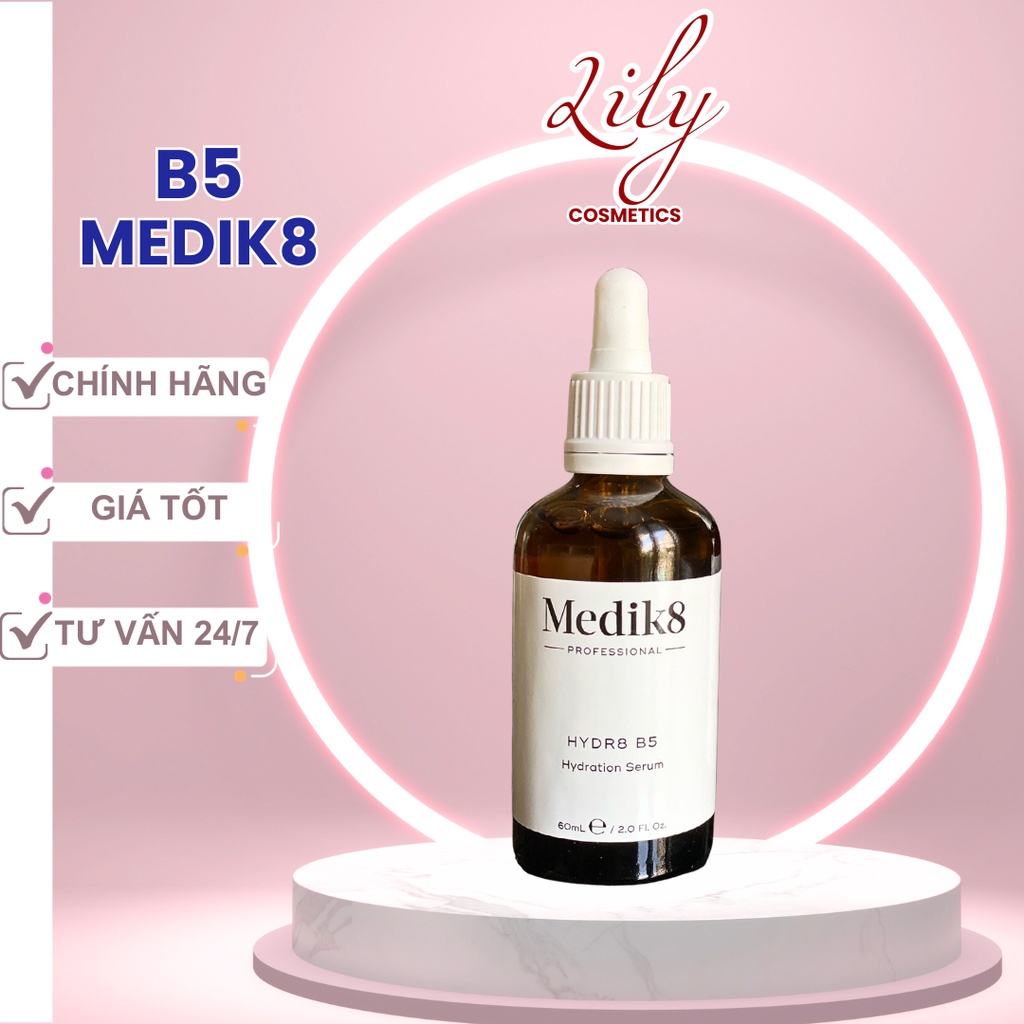 Tinh chất cấp ẩm phục hồi da Medik8 Hydr8 B5 - Serum B5 medik8 60ml