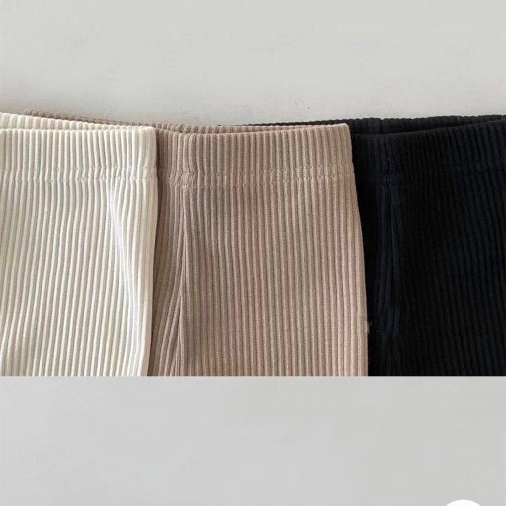 Quần Legging Màu Trơn Cho Bé