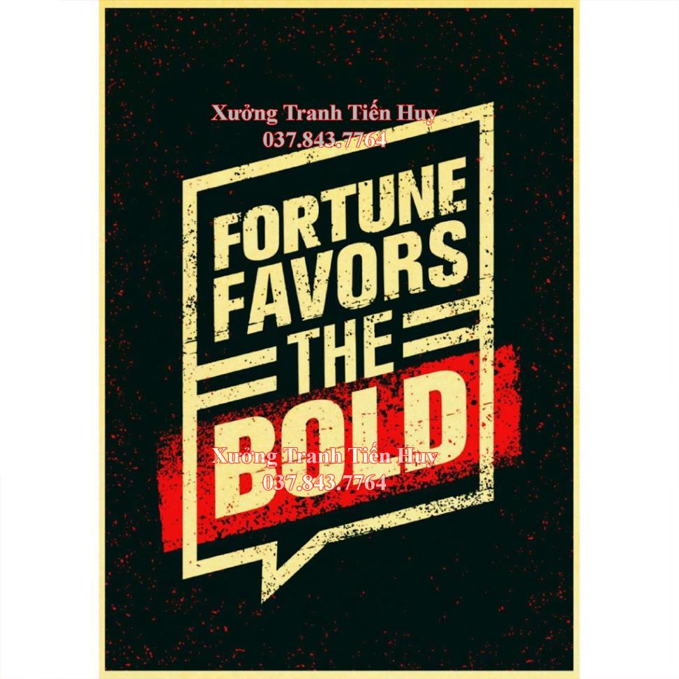 Poster Treo Tường In Hình Câu Nói Truyền Cảm Hứng Phong Cách vintage MS 230