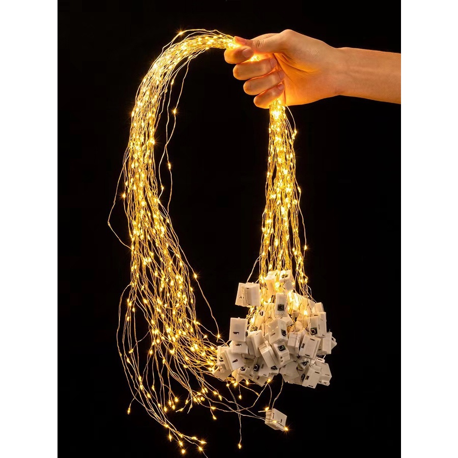 Dây đèn led đom đóm 1m/2m/3m dùng pin trang trí hoa, quà, sinh nhật Teddy Bears store