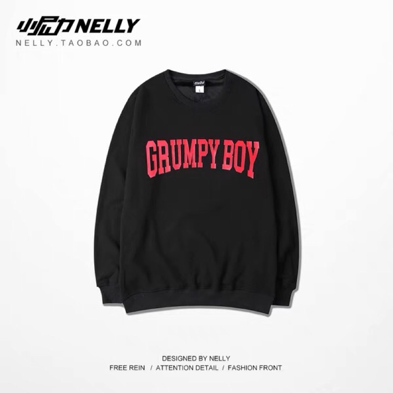 Áo sweater nelly heybig sale  49 grumpy boy