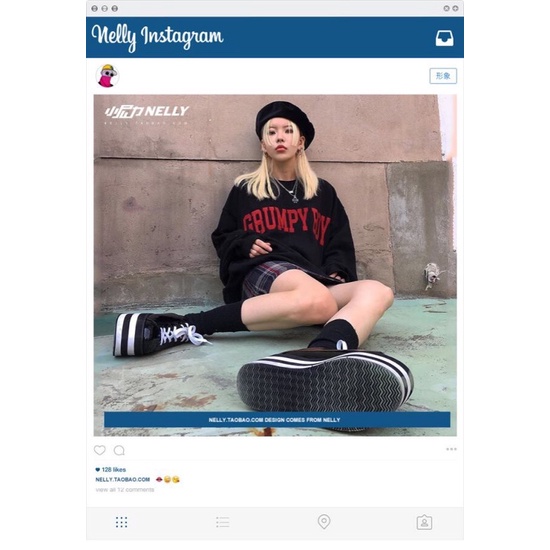 Áo sweater nelly heybig sale  49 grumpy boy