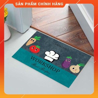 Thảm lau chân 💙LỖI 1 ĐỔI 1💙 Thảm chùi chân 3D cute thấm hút nước nhanh, hàng dày dặn