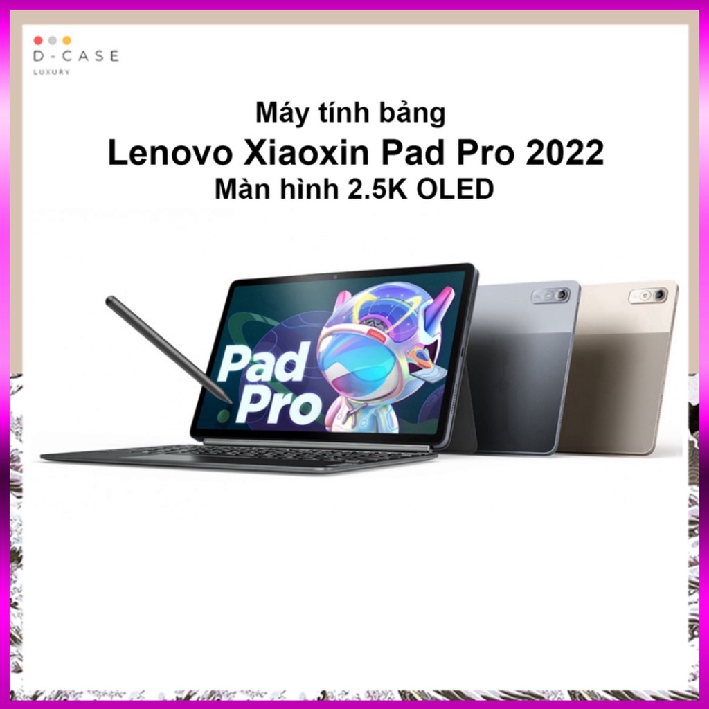 Máy điện thoại Lenovo Xiaoxin Pad Pro 2022 Màn hình OLED 2.5K - Hàng Nhập khẩu