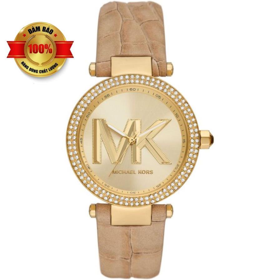 Đồng Hồ Nữ Michael Kors MK4725 Hoạ Tiết MK Vỏ Gold 39mm