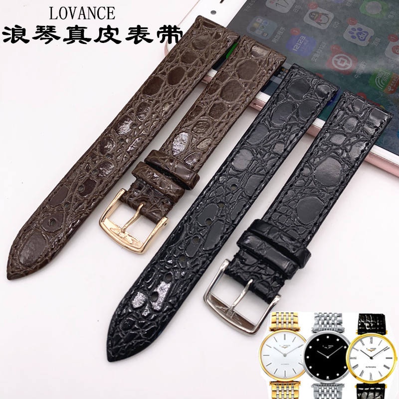 Longines Dây Đồng Hồ Đeo Tay Bằng Da Thật Cao Cấp Cho Nam Nữ l4 garland luya magnificent series