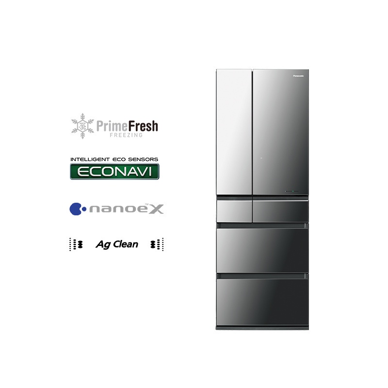 [TRẢ GÓP 0%] Tủ Lạnh 6 Cánh Panasonic 491 Lít NR-F503GT-X2 - Diệt khuẩn
