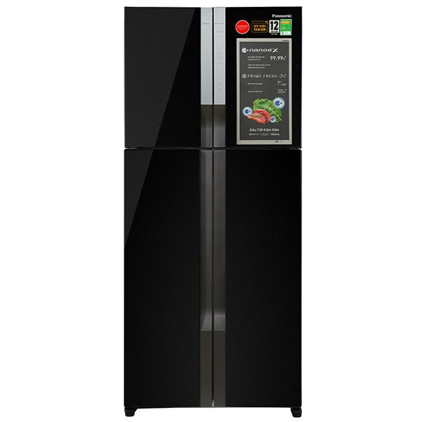 [TRẢ GÓP 0%] Tủ lạnh 4 cánh ngăn đá trên Panasonic 550L NR-DZ601YGKV