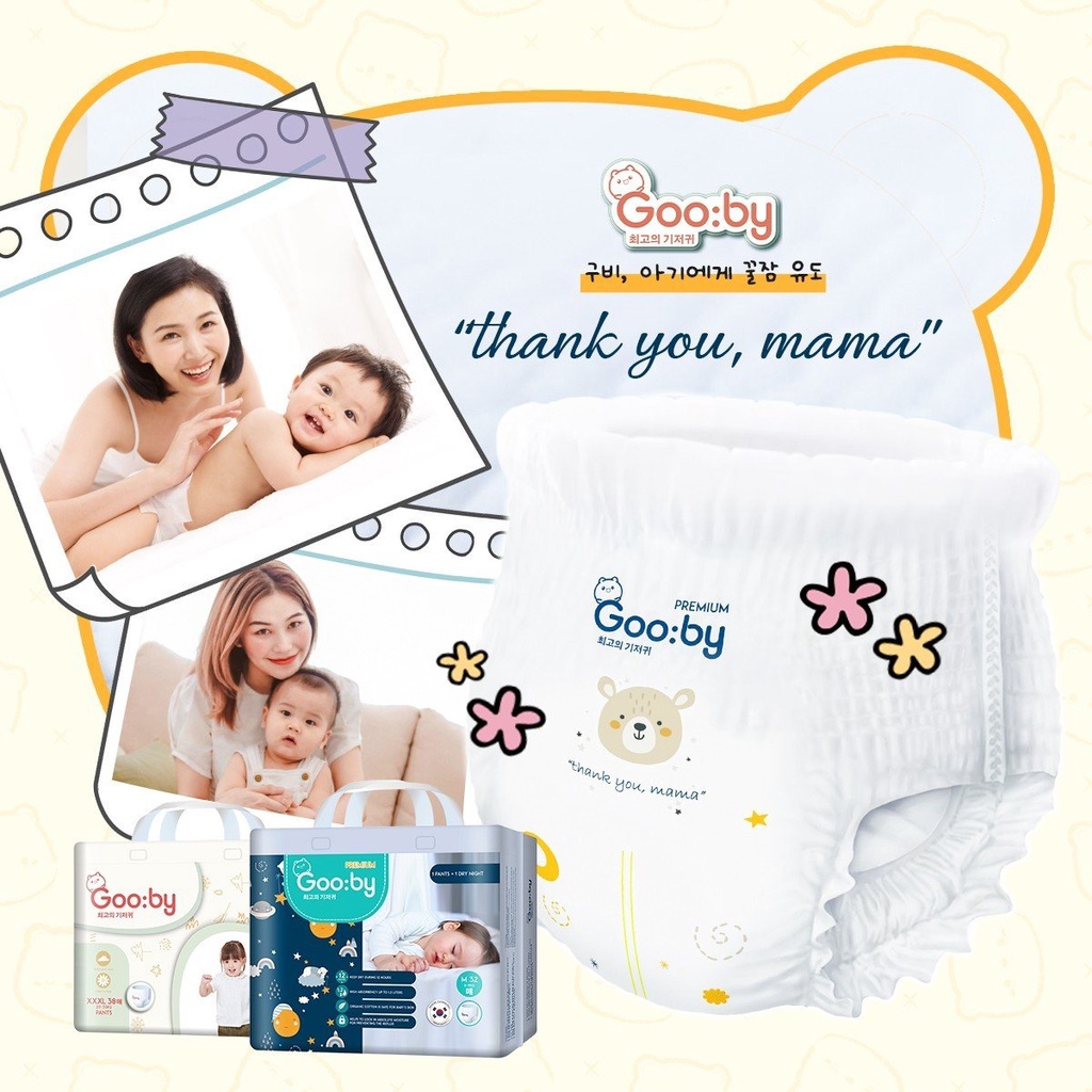 Bỉm.Gooby ,Mamagom;mềm mại, an toàn, siêu thấm hút size M/L/XL/XXL cho bé từ 9kg - 20kg