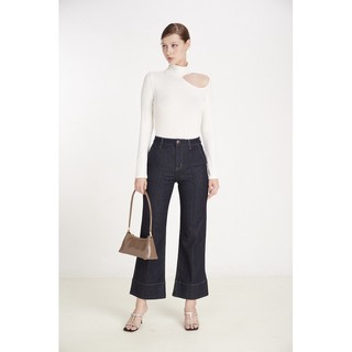 Quần jeans nữ ống rộng. women's wide leg jeans - 123wd2085f4990