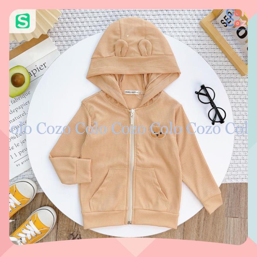 Áo Khoác Thu Đông Cho Bé Trai Bé Gái 8-22kg Shop  Áo Khoác Chống Nắng Thun Gân Bé Trai Gái Cao Cấp AK GÂN