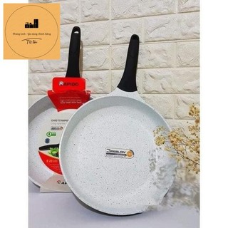 Chảo đáy từ rapido size 24cm- 26cm- 28cm- 30cm- đáy chấm rp-rd2- men gốm ceramic
