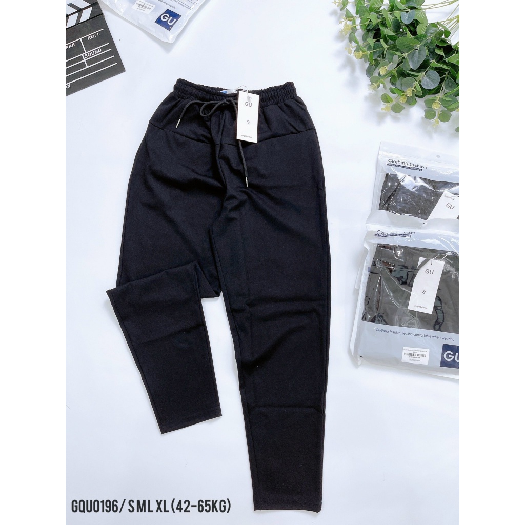 Quần baggy ANZI quần dài dáng baggy túi ngang GQU0196