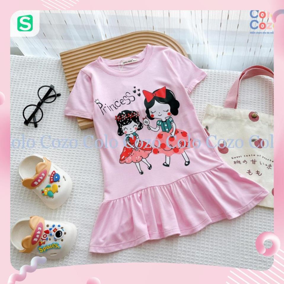 Váy Bé Gái, Đầm Bé Gái Chất Thun Lạnh Mềm Mại 9-26kg Shop  Váy Đầm Cho Bé Gái Cao Cấp ĐẦM CỘC