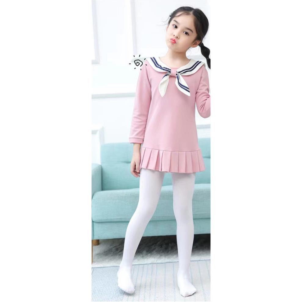 Quần Tất Bé Gái Múa Ballet Quần tất liền bàn chân tập múa ba lê, biểu diễn văn nghệ  MBL09 - Đồ Múa Tịnh Nhi