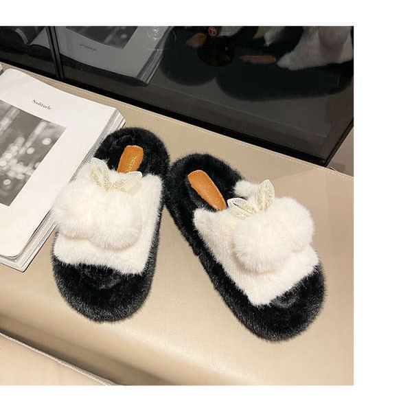 Dép Bông Đế Xuồng Thiết Kế Mới Thời Trang Theo Phong Cách Nhật Bản Cho Nữ