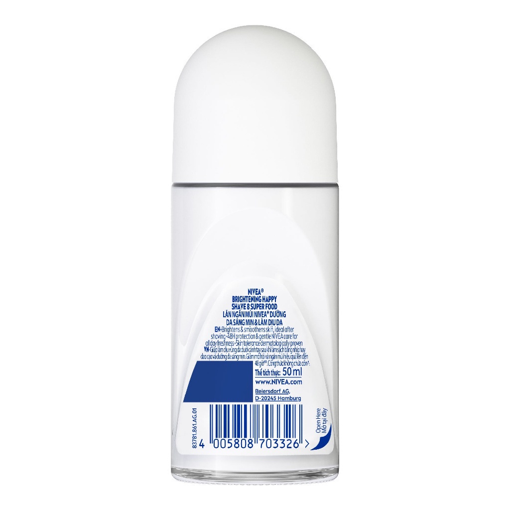 Lăn Ngăn Mùi NIVEA Sáng Mịn | Làm Dịu Da  - 83781