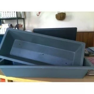 Máng dài trồng rau, khay trồng hoa kt 59x23x10cm siêu đẹp