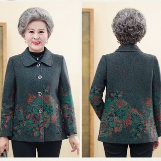 Áo khoác bà già mặc vào mùa xuân thu, áo khoác bà già