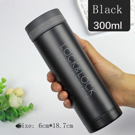 Bình Nước Giữ Nhiệt lock & lock mini Bằng Thép Không Gỉ 200mlock Cho Nam & Nữ