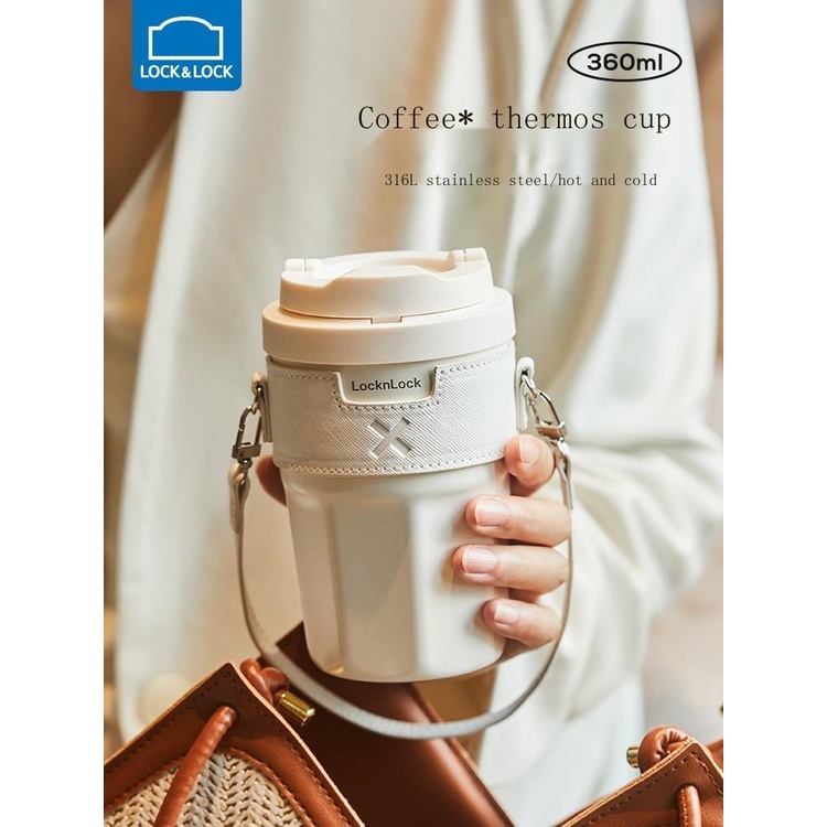 Lock & lock Bình Nước Giữ Nhiệt Bằng Thép Không Gỉ 316 Cao Cấp Tiện Lợi Dễ Sử Dụng