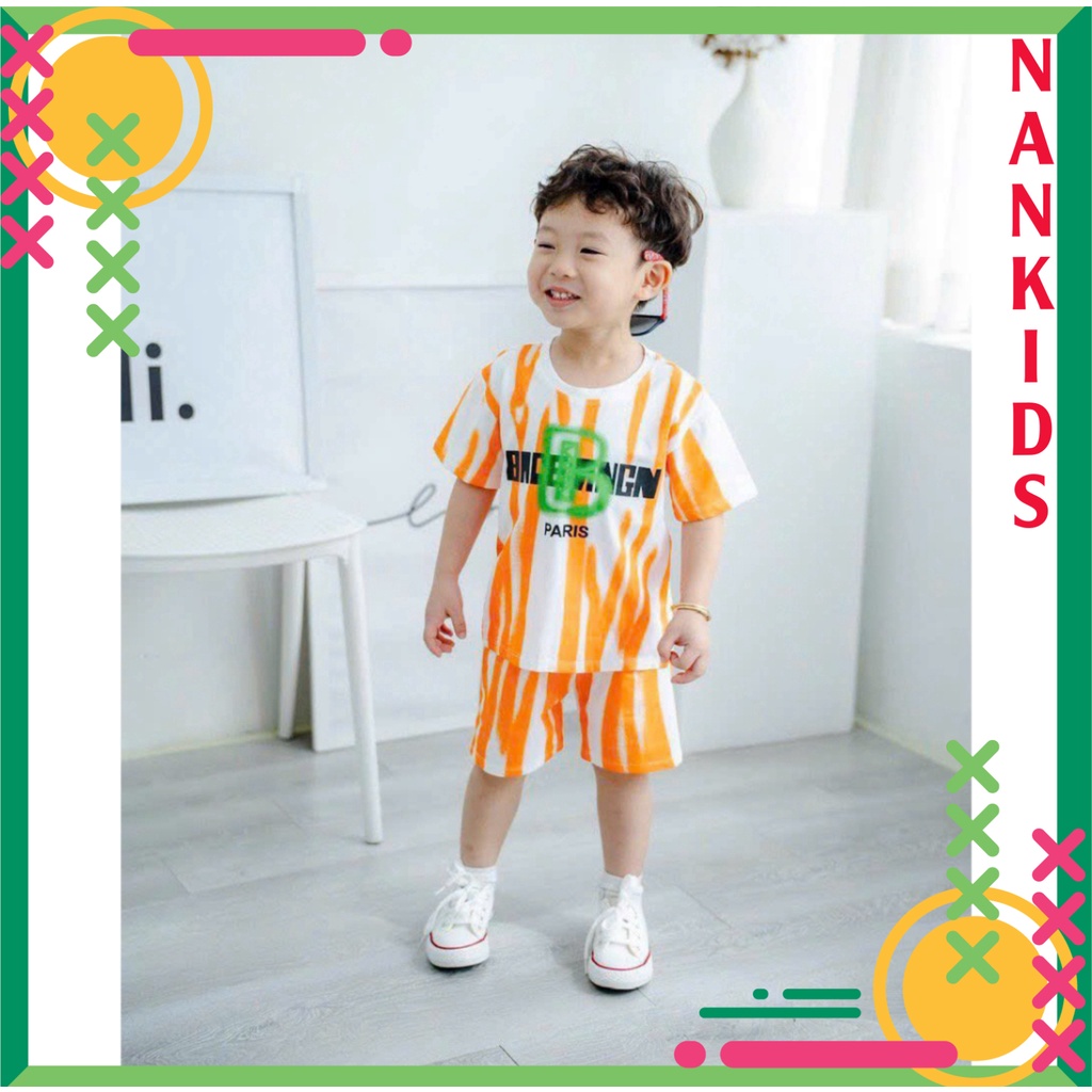 Bộ quần áo cho bé trai B-PARI tính tình chất vải mát mịn chống nhăn,chống xù lông cho bé từ 10kg đến 32kg -NAMKIDS