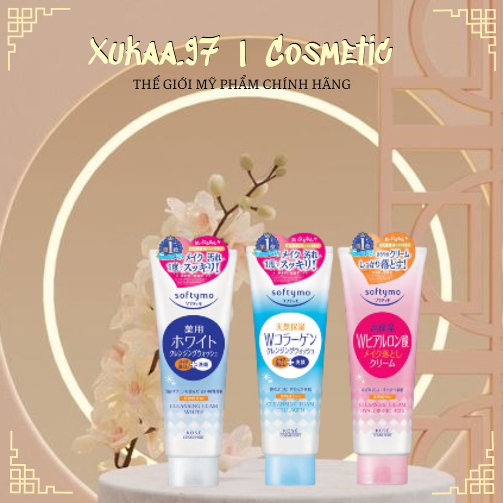 [Hàng Nhật nội địa] Sữa Rửa Mặt Kose Softymo 220g
