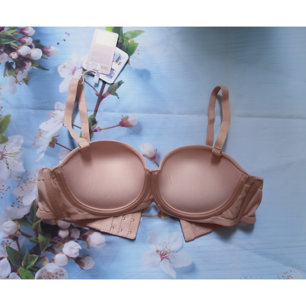 Áo ngực nữ Vicci cúp ngang, mút dày nâng đẩy ngực, dây vai có thể tháo rời, bản lưng to 3 móc AV.09