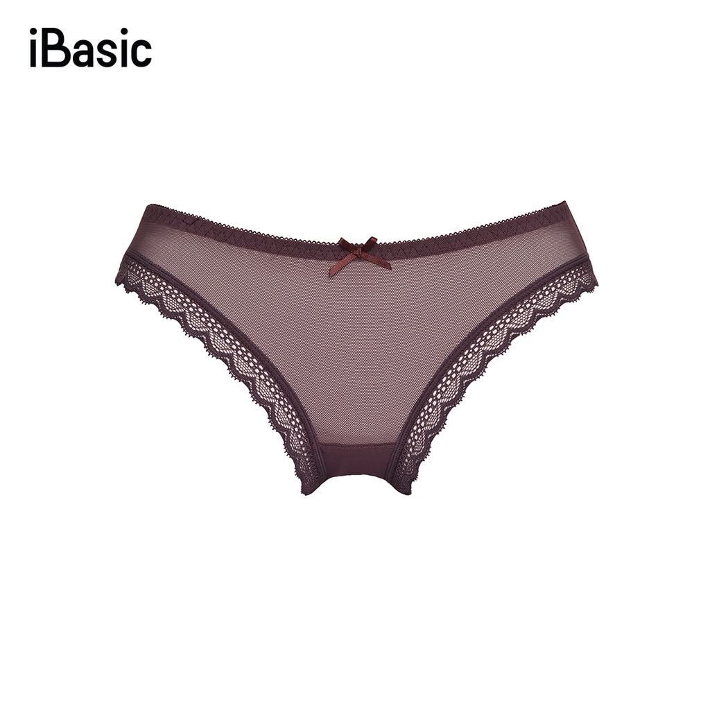 Quần lót nữ bikini ren lưới iBasic V108