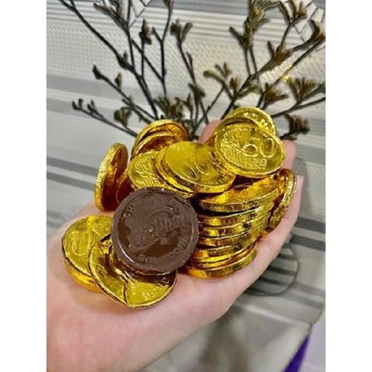 Socola Đồng Tiền Vàng - Làm Quà Tết, Biếu Tặng