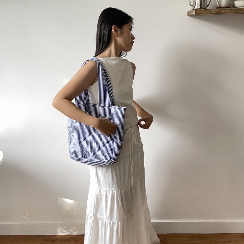 Túi tote sọc